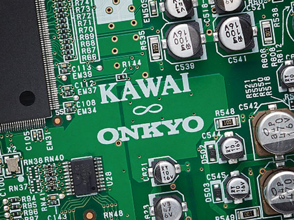 circuitboard made by Kawai and Onkyo